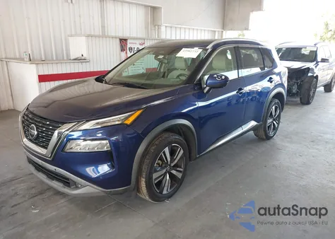 2021 Nissan Rogue Sl Intelligent Awd из США, поврежденный, VIN 5N1AT3CB0MC697471